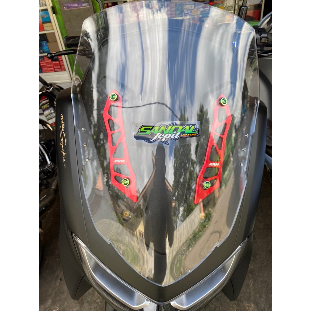 4 TITANIUM TITANIUM VISON NMAX ใหม่ OLD NMAX NEO TITANIUM BOLT M5 ด้านหน้า VISOR BOLT NMAX ใหม่ TITA
