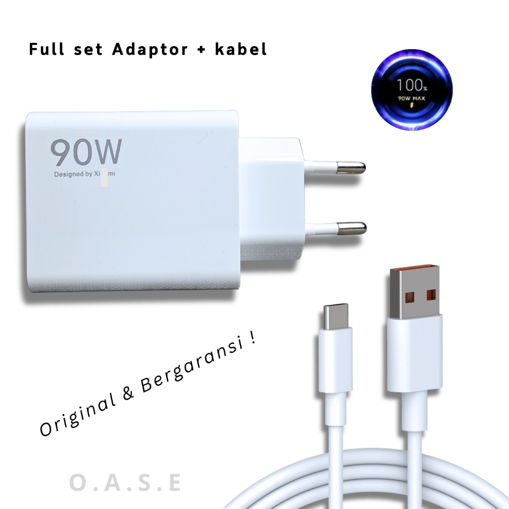 เครื่องชาร์จสําหรับ Xiaomi 90W Hyper Charge Combo 90 วัตต์ Casan One Set Turbo สายชาร์จ