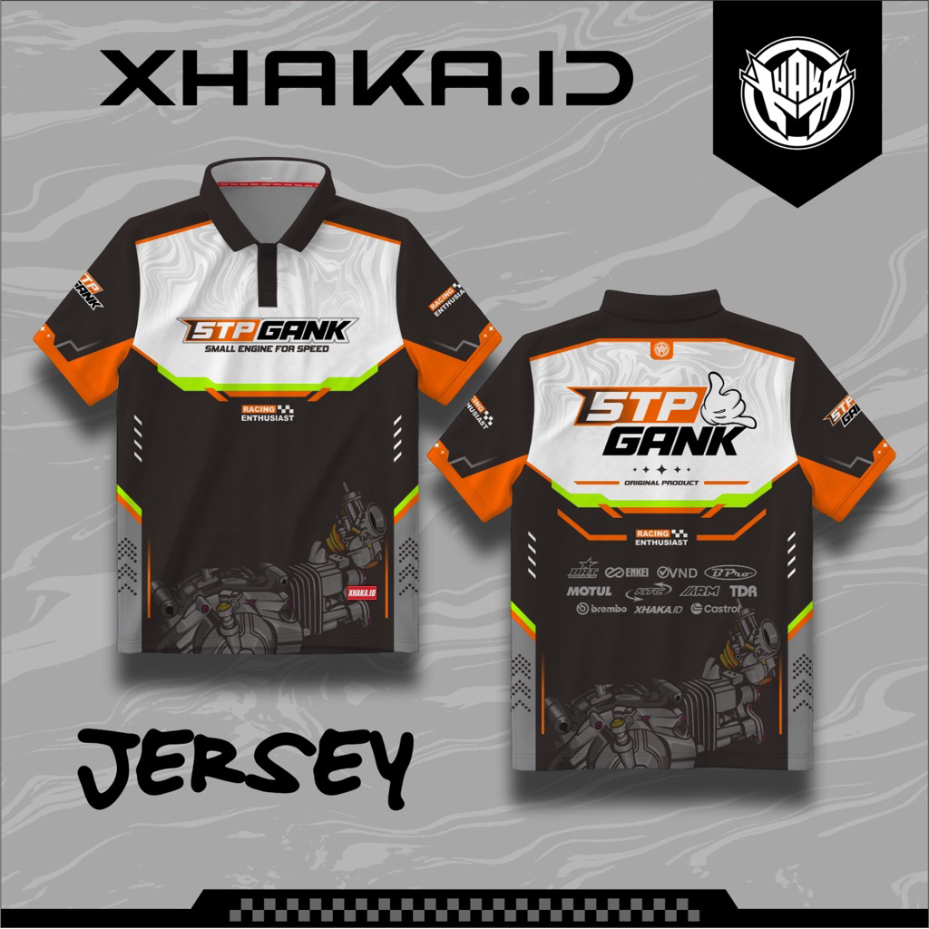 023 JERSEY 5TP GANK Original XHAKA.ID Apparel คุณภาพสูงระดับพรีเมียม