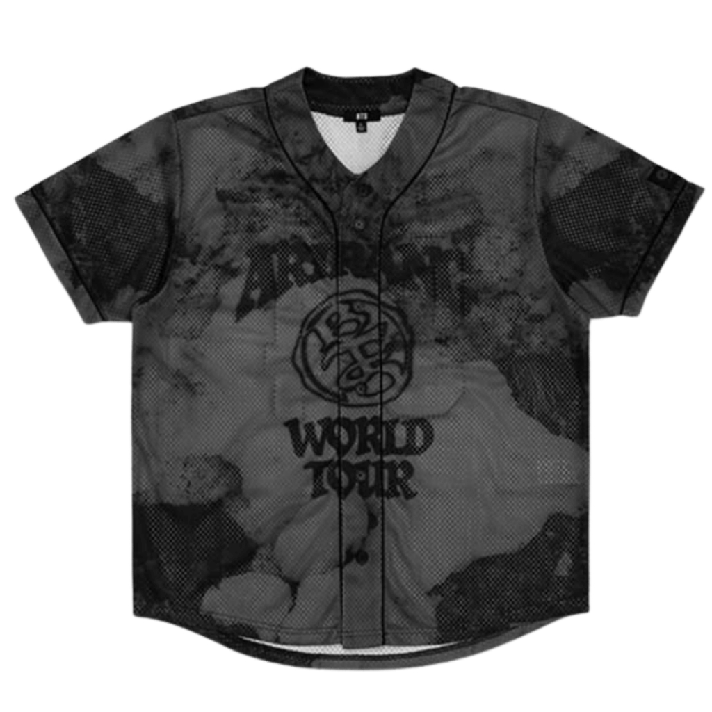 BONUS หมวก PRE ORDER JERSEY OVERSIZE WORLD TOUR ARIRANG BONUS หมวก DRY FIT MATERIAL CUSTOM NUMBERS ALL MEMBERS OVERSIZE รุ่น JERSEY ARIRANG
