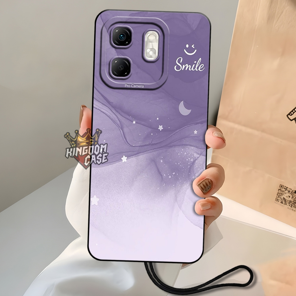 เคส HP GANTUNGAN INFINIX HOT 50i/SMART 9 ฟรี ไม้แขวนเสื้อล่าสุด 2025 | Cool Case - Softcase Protecti