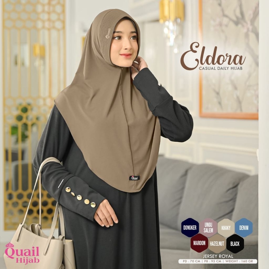 ORI Quail ฮิญาบ - Eldora ฮิญาบลําลองทุกวัน