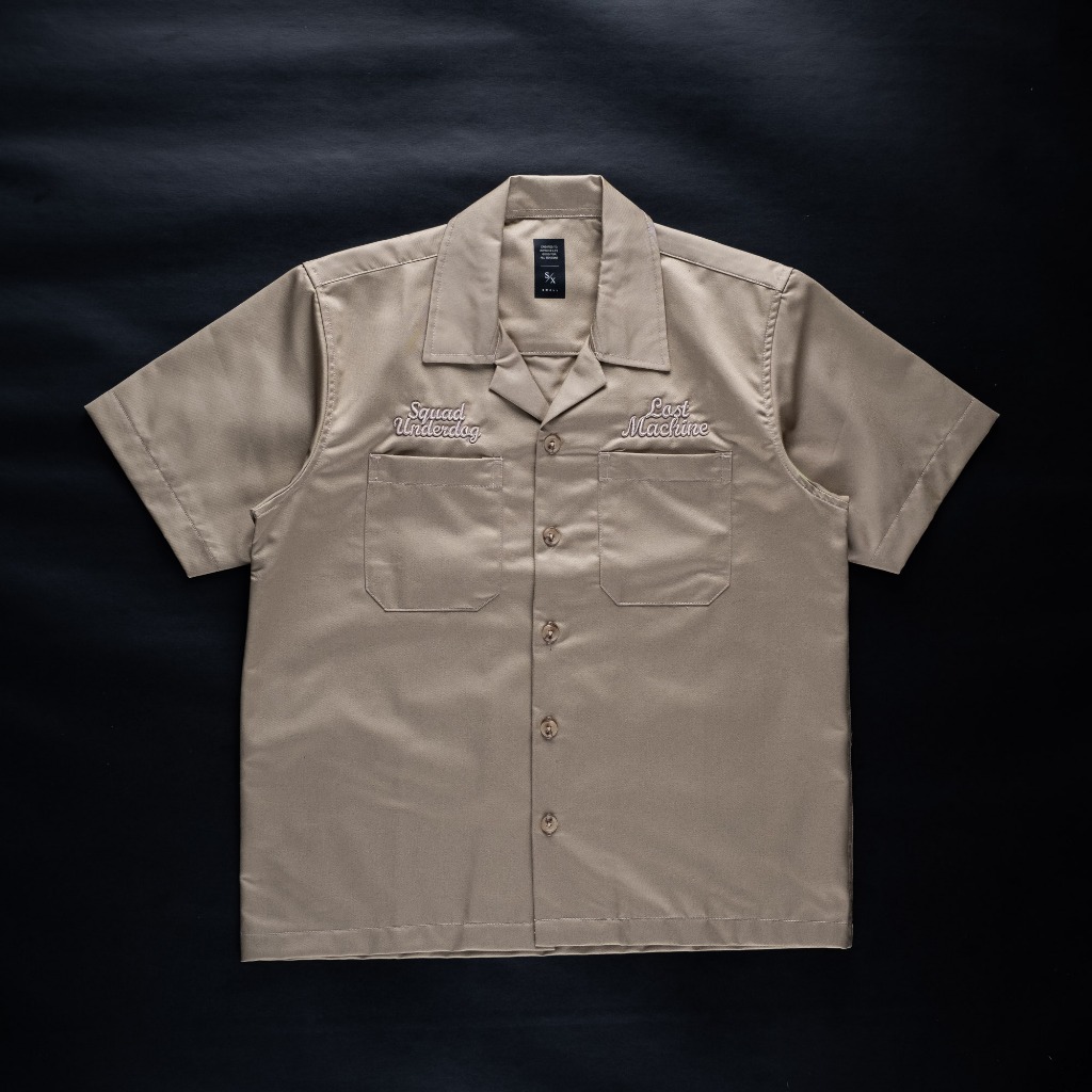Sixpax Squadron Work Shirt Cream