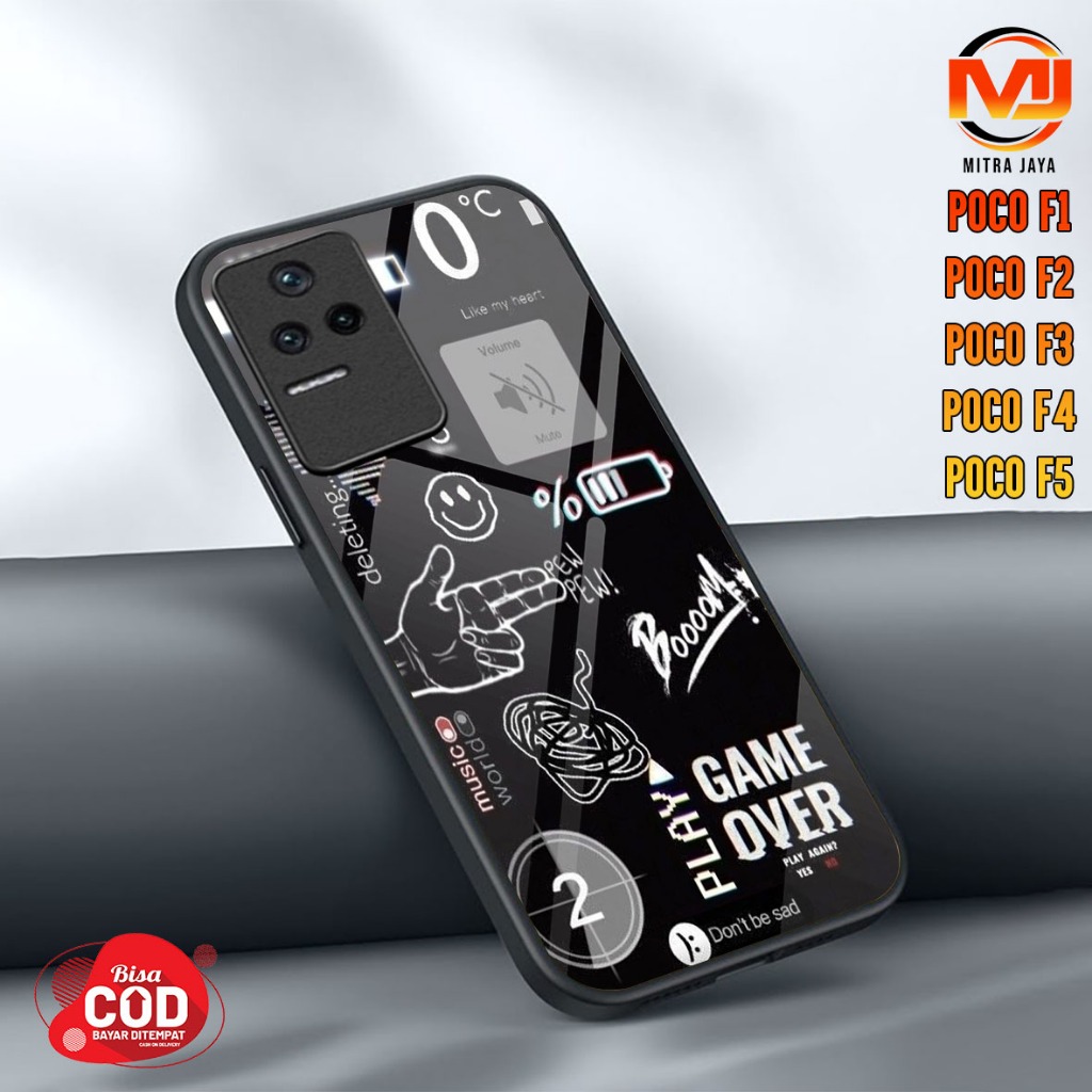ล่าสุด POCO F1 / F2 Pro / F3 / F4 / F5 / F6 / F7 Case - Fashion Case เคส Hp Case Softcase Glossy Bac