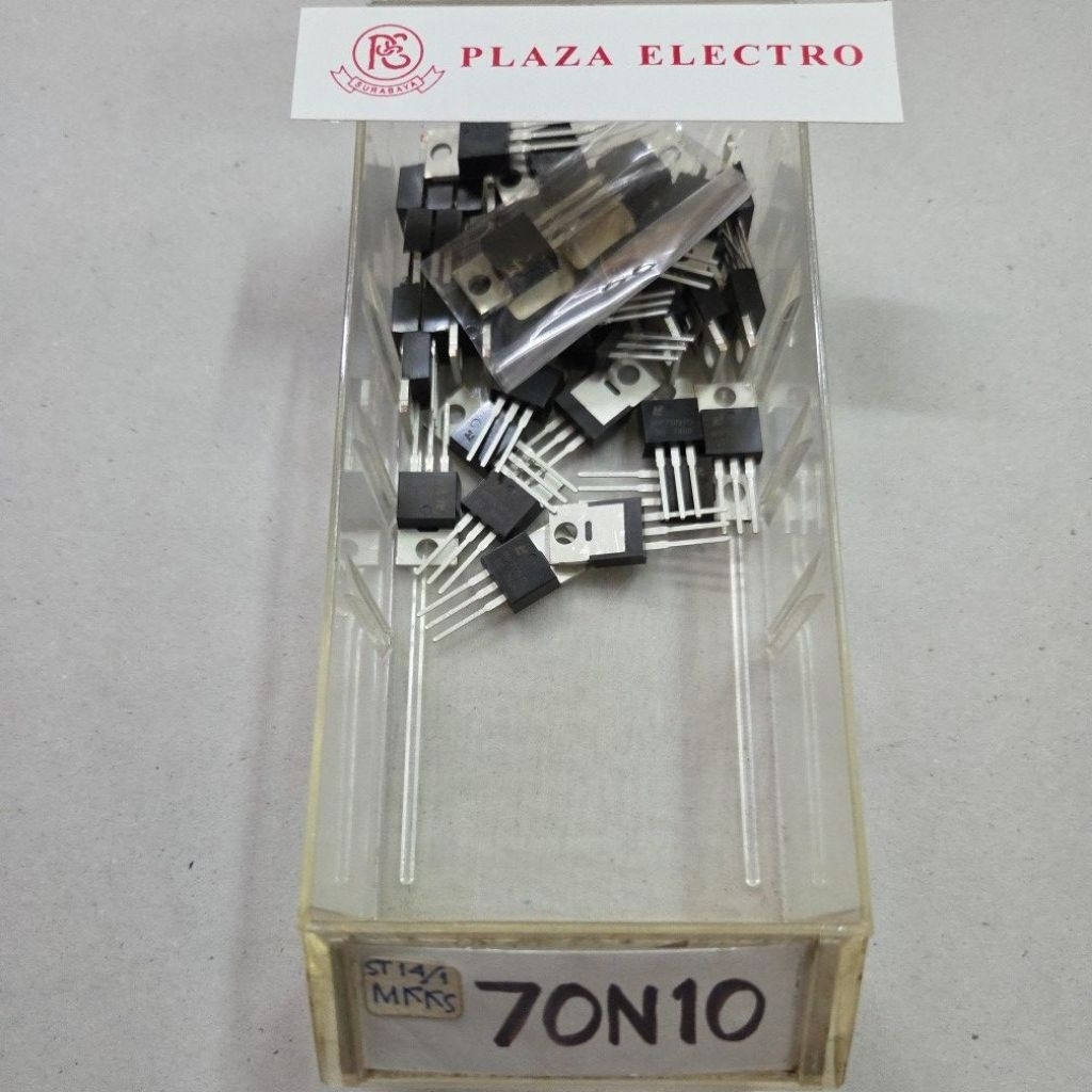 MOSFET MP 70N10 ต้นฉบับ IC ทรานซิสเตอร์ 70N 10 คุณภาพดี