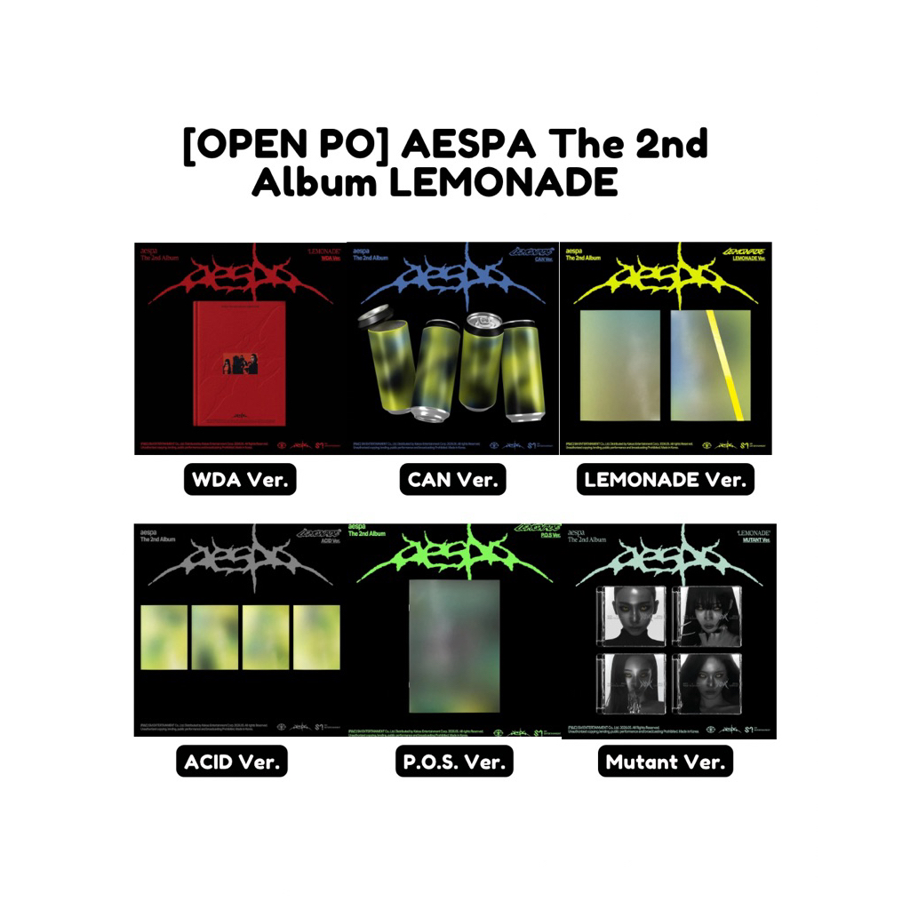 AESPA THE 2nd Album LEMONADE