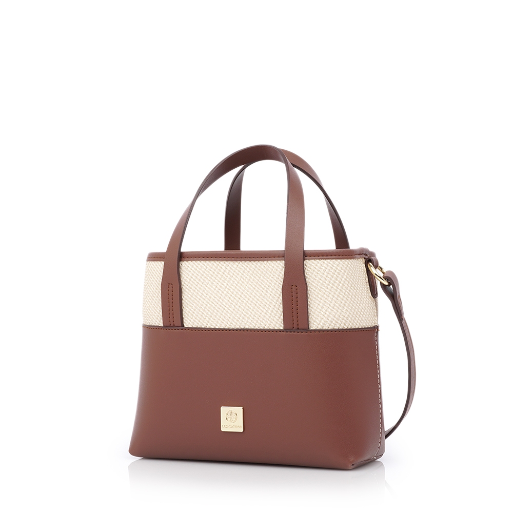 Les Catino Lcs-Yema Twill Satchel กระเป๋าผู้หญิง