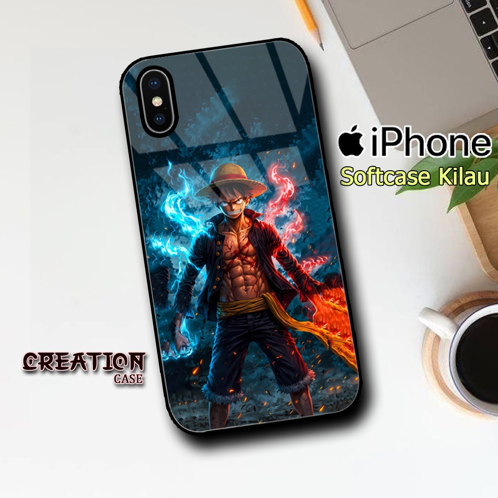 {CC347} Glossy Glitter Softcase Iphone 7 PLUS 8 8 PLUS X XR XS XS MAX เคส IP Premium Shiny Mirror AN