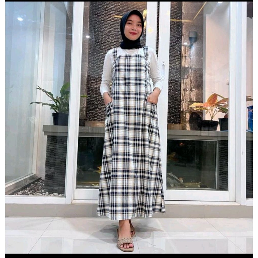 SINAR FLANNEL OVERALLS / KOREAN FLANNEL OVERALLS