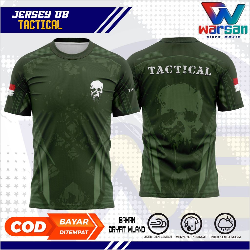 DRIFIT MILANO TACTICAL OBLONG JERSEY / FULLPRINTING TACTICAL T-SHIRT / MILANO TACTICAL JERSEY