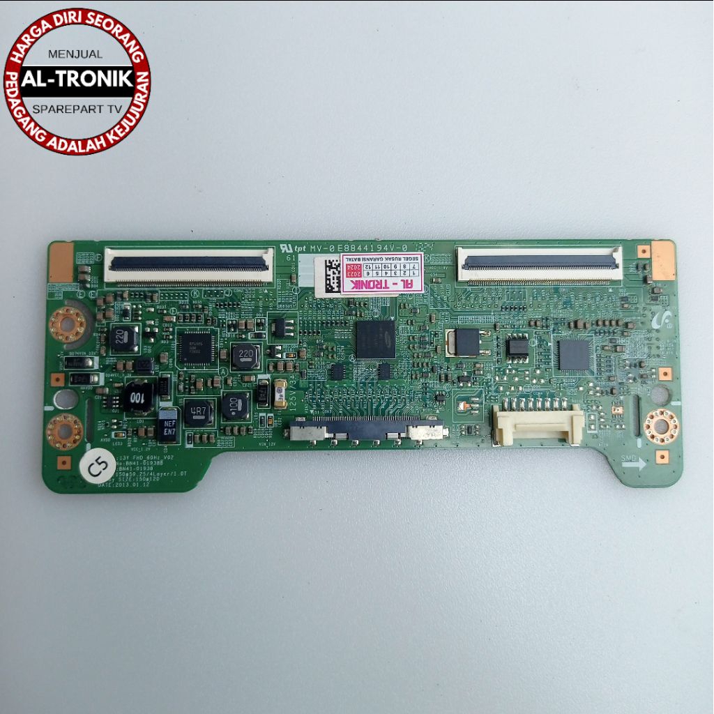 TICON BOARD TV LED SAMSUNG 40 INCH รุ่น UA40EH5000 TIKON TCON UA 40EH5000 BN41-0193B