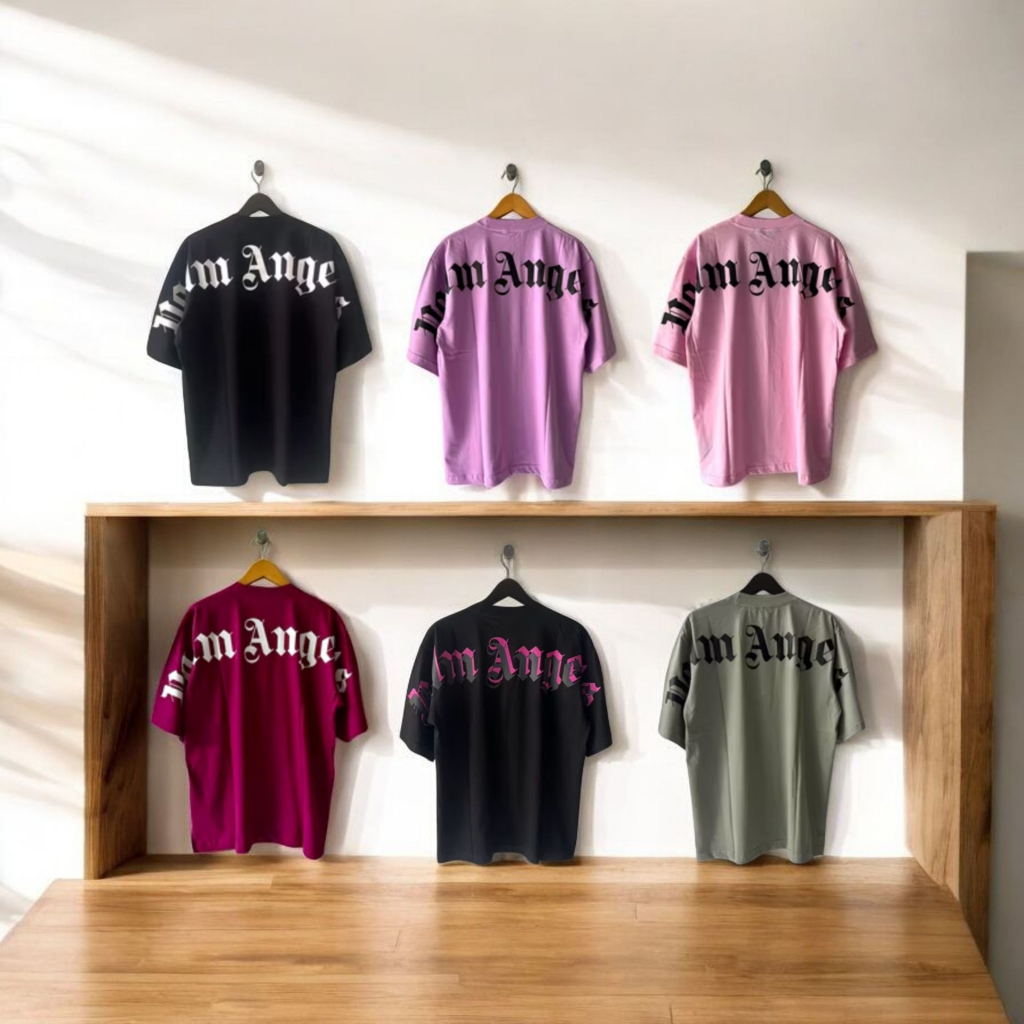 เสื้อยืด unisex ขนาดใหญ่ Palm angels