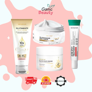 Skinflair Glutawhite Milky Body Lotion Scrub/ Face Mask Brightening Acne Spot/