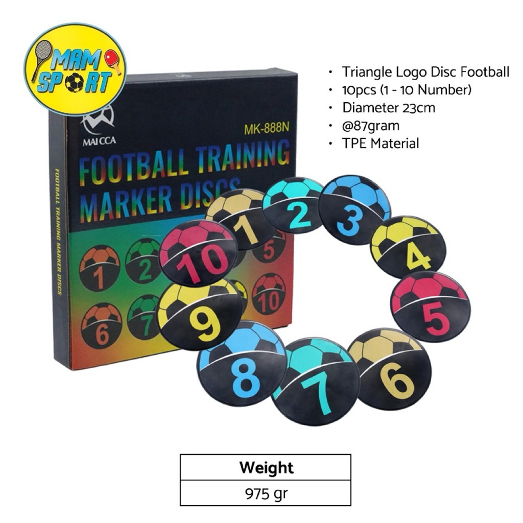 Football Training Marker Disc Cone Flat Football Training MAIFCA MK-888N Original