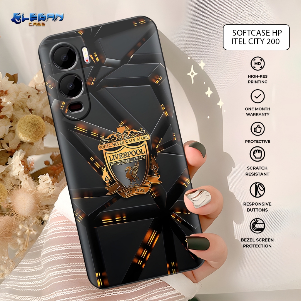 เคส HP ITEL CITY 200 \ CITY 100 2026 โทรศัพท์ Mica โทรศัพท์อุปกรณ์เสริมโทรศัพท์ป้องกันสบายถือราคาคุณ