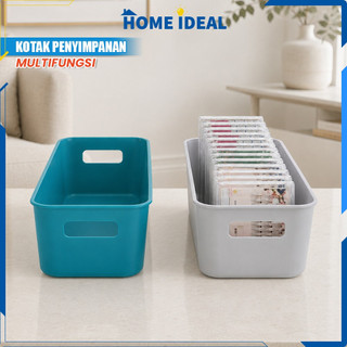 Storage Box Organizer Kotak Penyimpanan Bin Pantry Multifungsi / Kotak Plastik Keranjang Penyimpanan Serbaguna HI C1177