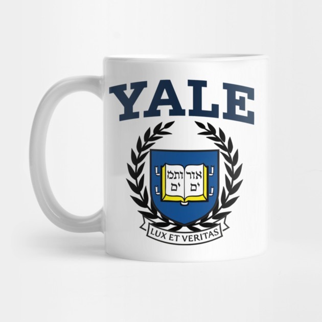 Yale Collage - แก้วน้ําชามหาวิทยาลัย Yale