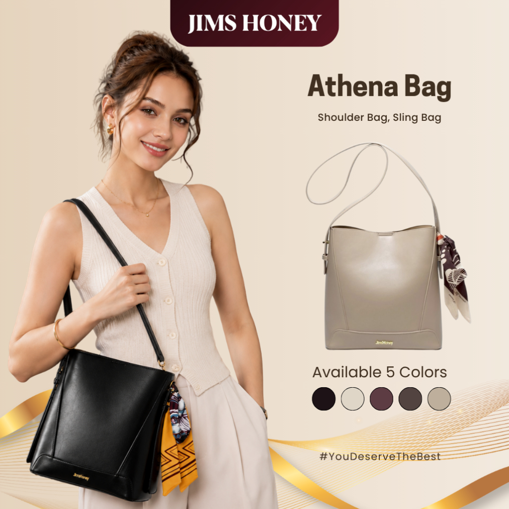 JIMS HONEY ATHENA BAG กระเป๋าสะพายข้างผู้หญิง