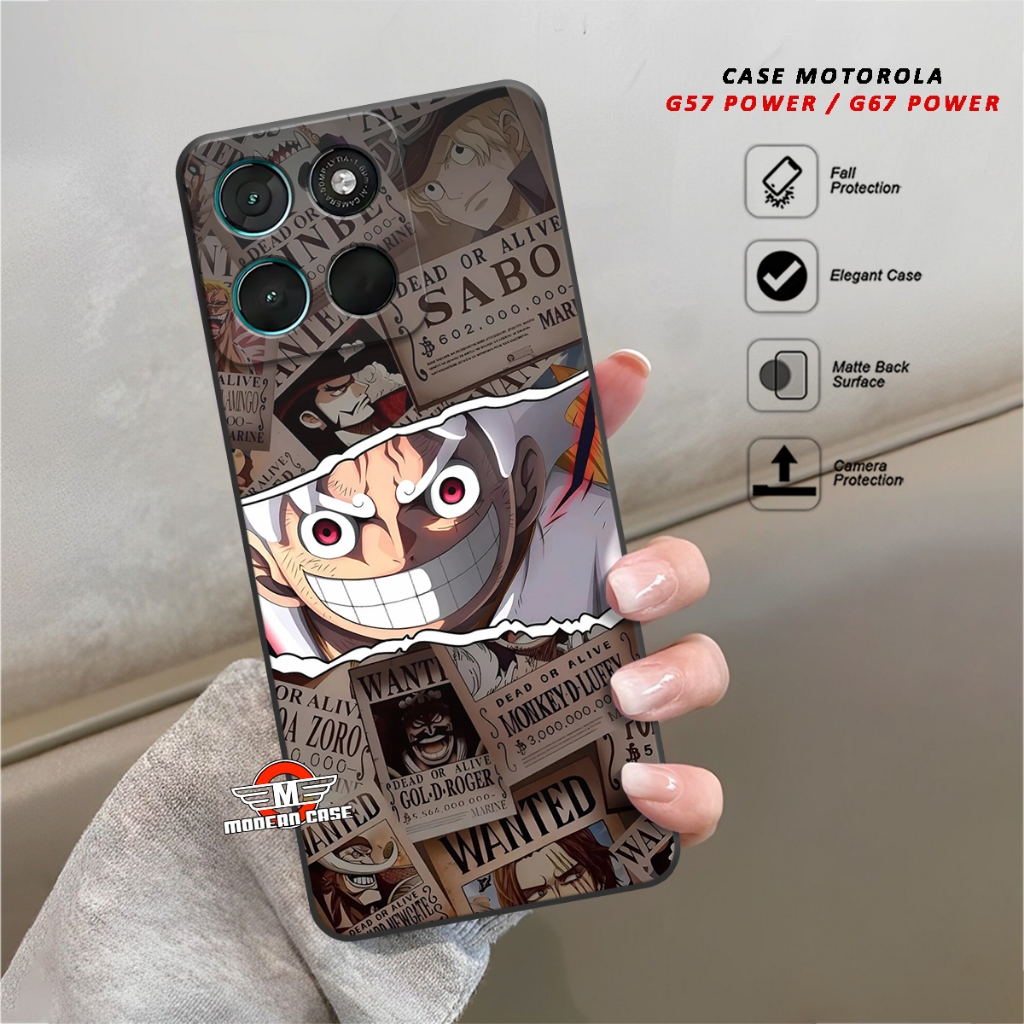 HP Softcase ซิลิโคนสําหรับ Motorola G57 POWER / G67 POWER ปลอกใหม่ 2026 - เคสโทรศัพท์คลุมทั้งหมด - ป