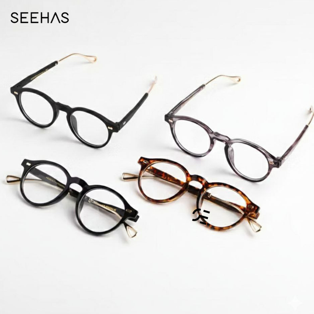 Miltzen Frame - เลนส์ออพติคอลระดับพรีเมียม Minus/Cyl (Bluerey Photochromic Bluecromic)