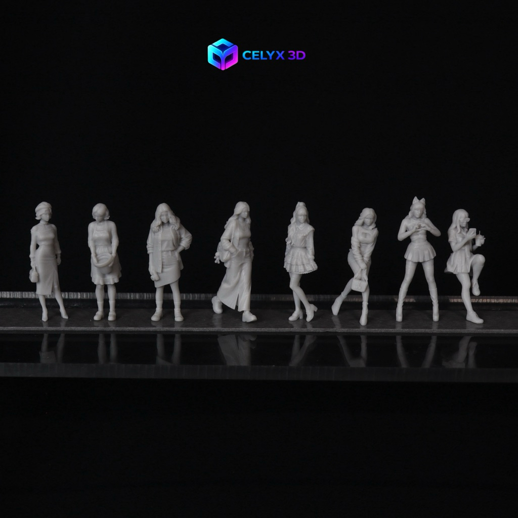 Womens Diorama Miniature Vol.15 1:64 Scale Resin