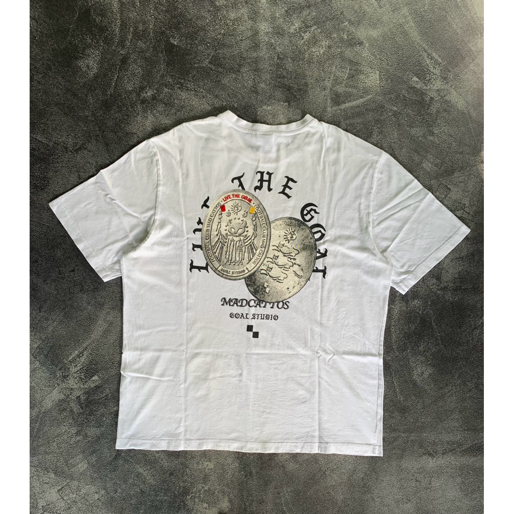 เสื้อยืดบากชิตกราฟิก Goal Studio Oversize