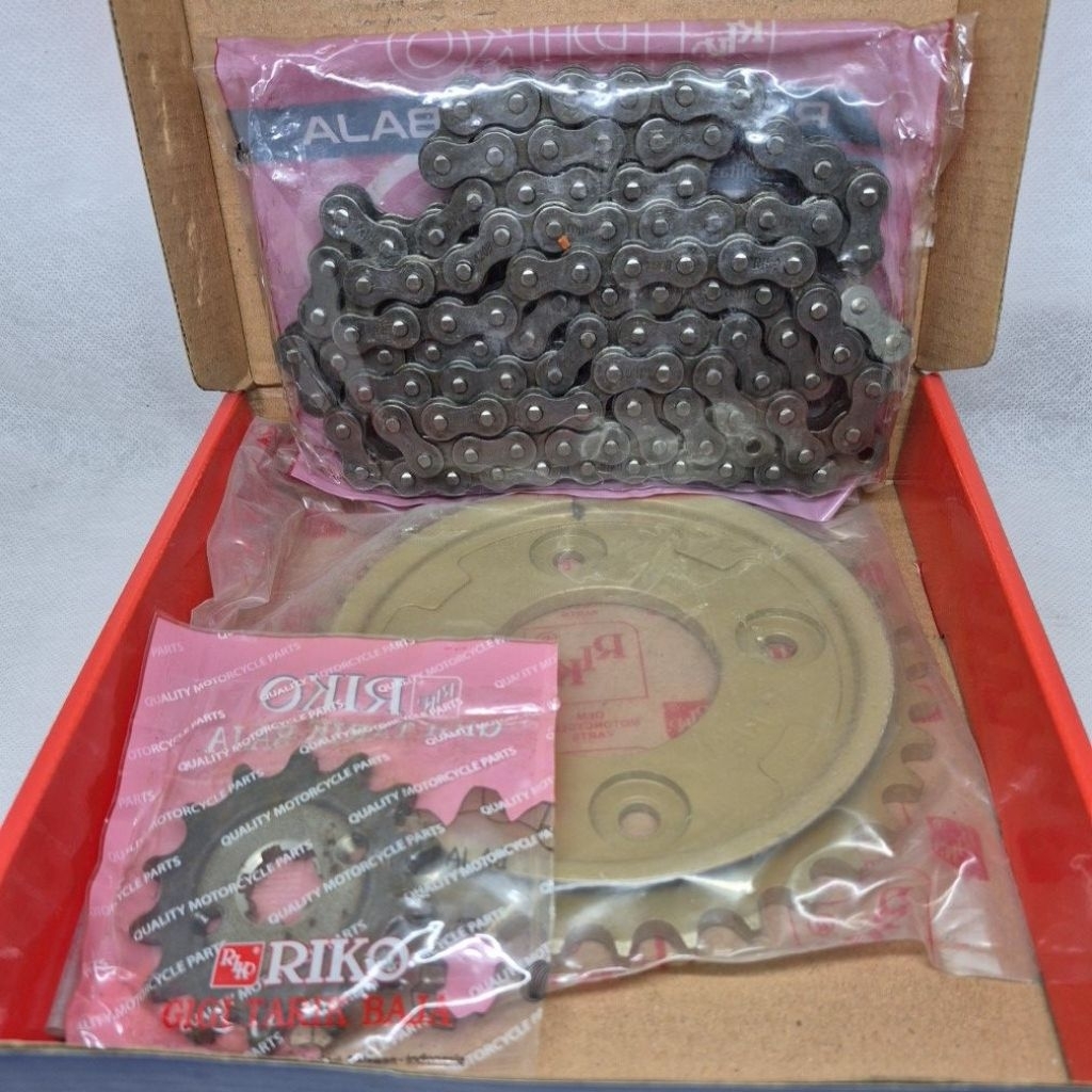 GEARSET REVO FIT (14T 37T 420HD-108L) RIKO ดั้งเดิม