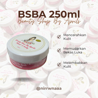 Bodylotion BSBA 250ml ORI 100% TERSEGEL(free gift random) beauty shop by aprils