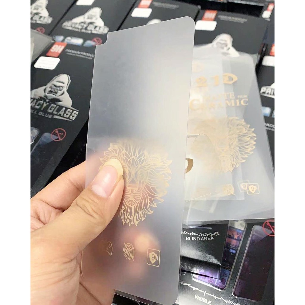 LAYAR Anti Glare RC ป้องกันหน้าจอเซรามิค NANO สําหรับ Infinix Hot 7 8 9 10 10s 11 11s NFC 12 12i 20 