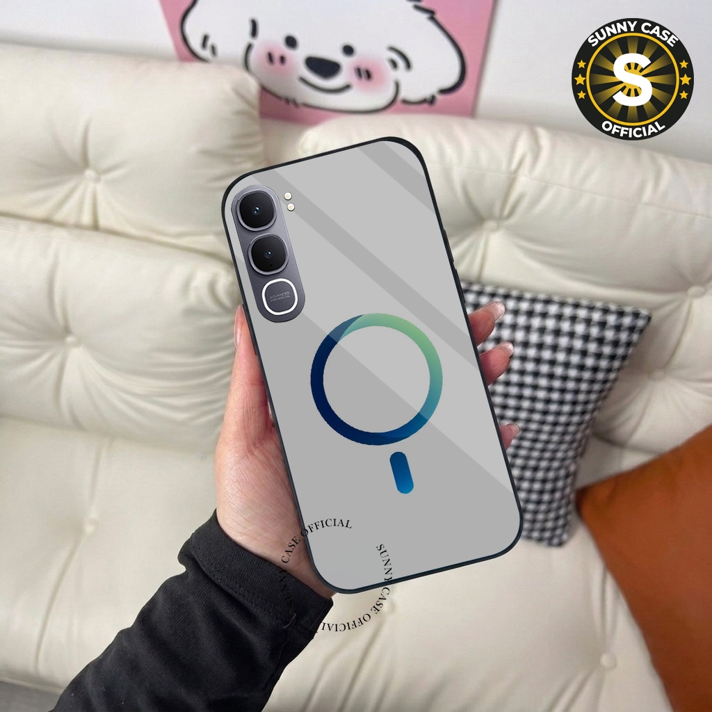 [SK-168] Softcase Glass สําหรับ Vivo Y21D Y03 V60 Lite Y29 4G Y29 5G Y28 Y35 Y36 Y22 2022 Y16 Y20 Y1