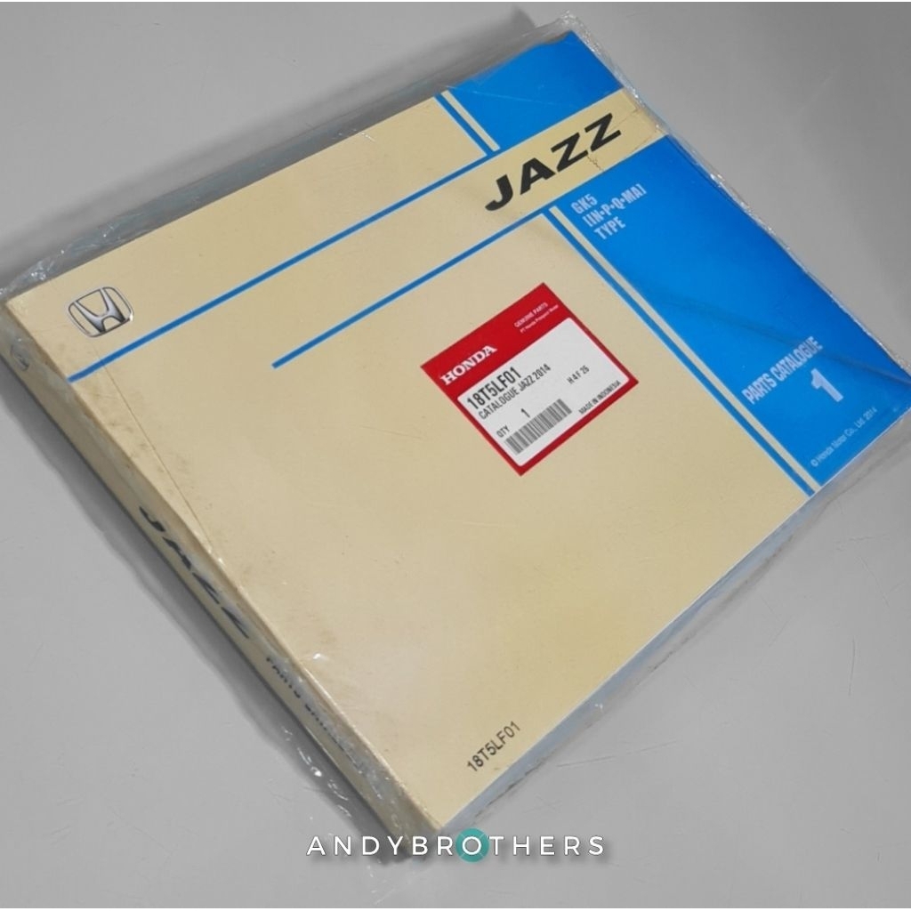 หนังสือคู่มือ / อะไหล่ Catalogue HONDA Jazz GK5 2015-2021 ORIGINAL