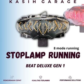 STOPLAMP BEAT DELUXE GEN 1 MODEL RUNNING LAMPU BELAKANG BEAT 2020 GEN 1 TAHUN 2020
