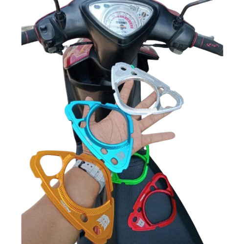 รายการฝาครอบ CNC spido mio ใน Speedometer Yamaha Mio Full CNC ที่กําหนดเอง NRV