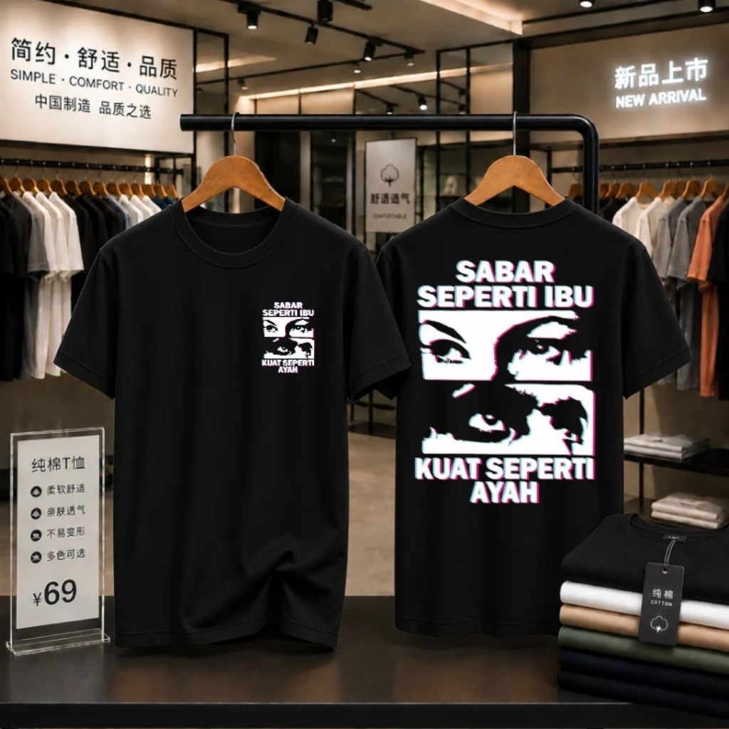 KATUN Hsmjaya | เสื้อยืด Unisex Strong สําหรับผู้ชายและผู้หญิง, ผ้าฝ้าย 24S, เสื้อยืดแขนสั้น Distro