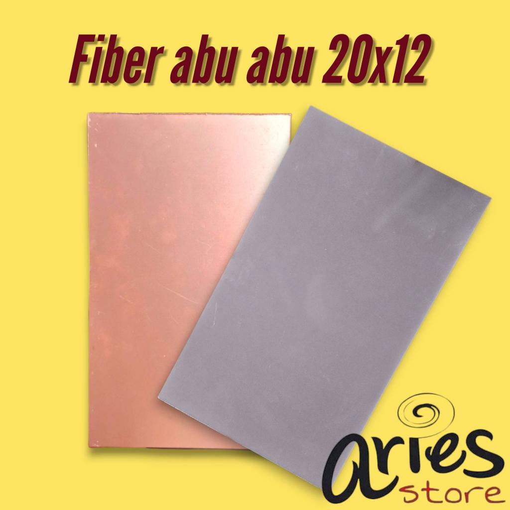 PCB FIBER FR4 20X12 PCB FR4 ขนาด 20 X 12