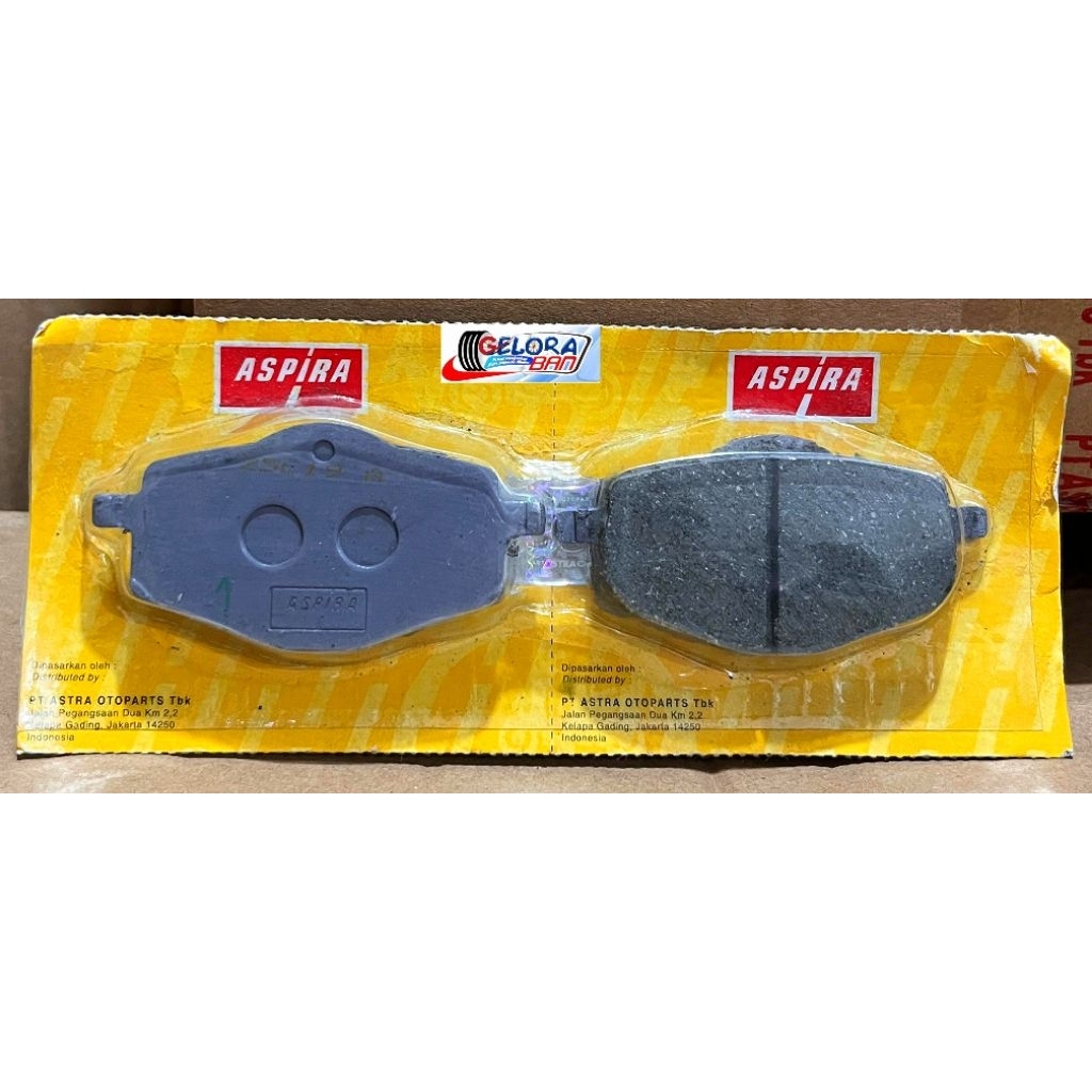 ผ้าดิสเบรค Aspira YH-W0045-F1Z-1200 aspira F1Z 1200 ผ้าดิสเบรค aspira สําหรับ Force 1(FR) F1Z-R(FR)
