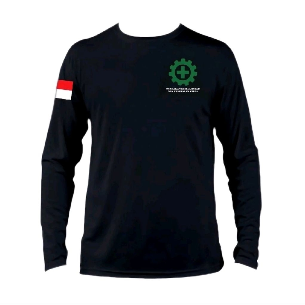 SAFETY FIRST LONG-SLEEVED เสื้อยืด MAIN WORKING SAFETY SIMPLE CHEST
