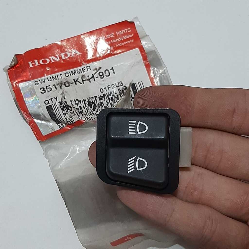TOMBOL 35170-KPH-901 ORIGINAL AMH HONDA KARISMA 125 FAR NEAR LIGHT DIMMER ปุ่มความดัน