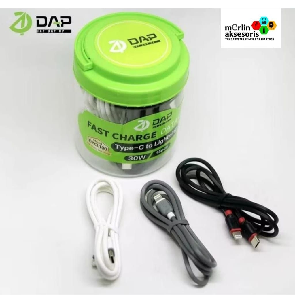 สายเคเบิลข้อมูล DAP DYCC100 (Type C to C) & DYCL100 Type C to Lightning)