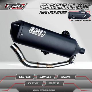 MODEL PCX SET TAMENG HITAM ERC RACING MUFFLER