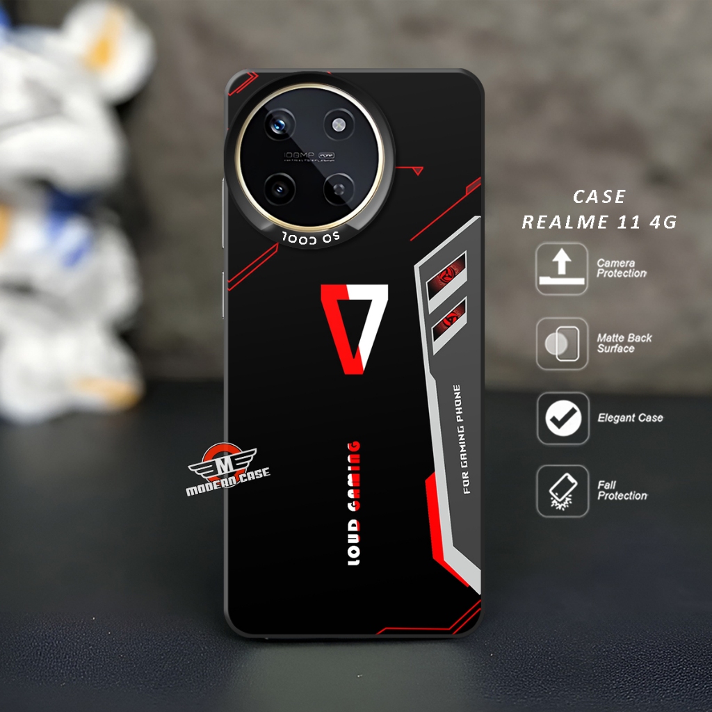 เคส โฮโลแกรมเคลือบเงา Imd สําหรับ Realme 11 4G / 11 5G / 11 PRO / 11 PRO PLUS ใหม่ 2026 GAMING Motif