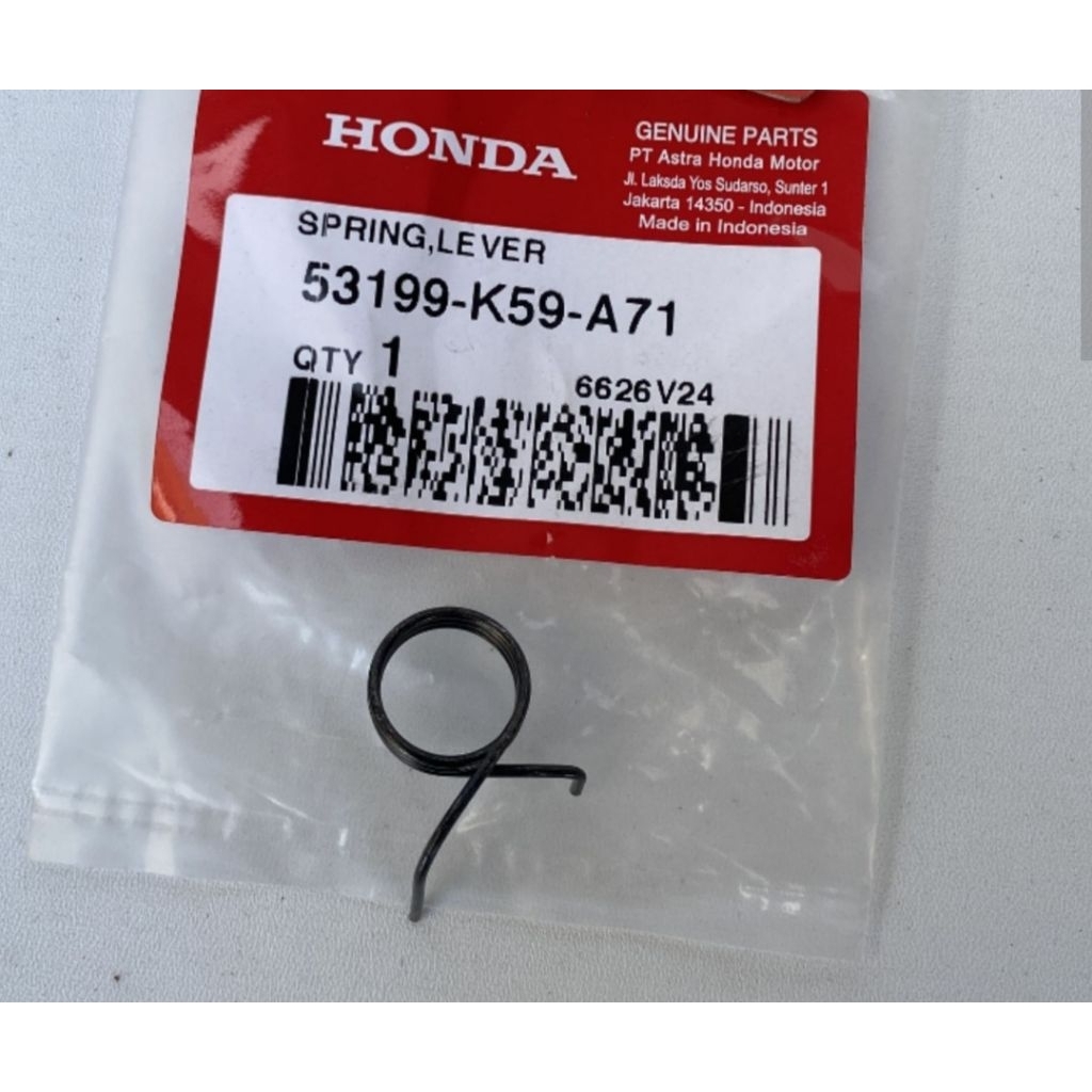 53199-K59-A71 HGP AHM 100% ORIGINAL FRONT BRAKE HANDLE SPRING VARIO 150 125 53199KVG910