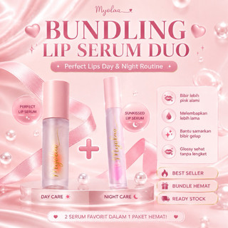[ MYOLAA ]( BUNDLING 2 PCS ) – Lip Care Serum Melembabkan, Menghaluskan, Mencerahkan Bibir