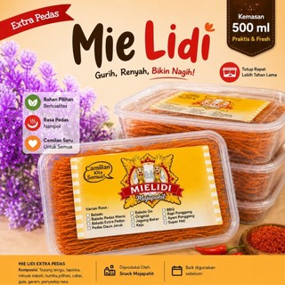Camilan Mie Lidi Box 500 ml Aneka Rasa Bikin Mood Jadi Good