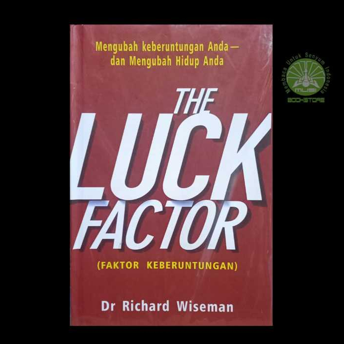 หนังสือ The Luck Factor - Lucky Factor - ดร. Richard Wiseman Musibookstore ต้นฉบับ