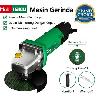 ISKU Mesin Gerinda Tangan 500W Dan 800w Angle Grinder Multifunction/Hand Grinding Machine Angle Grinder