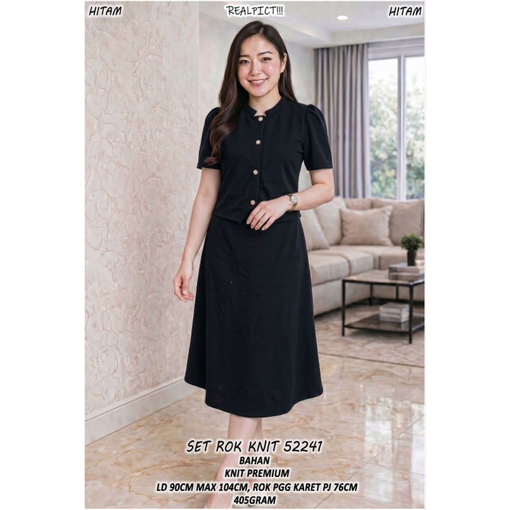 [Kc] KNIT SKIRT SET 42411-22210-7732-52241