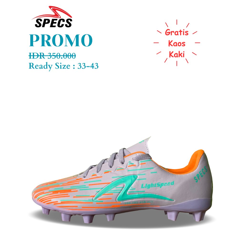 REBORN Specs LightSped REBORN รองเท้าฟุตบอลสําหรับผู้ใหญ่และเด็กล่าสุดของ Unisex