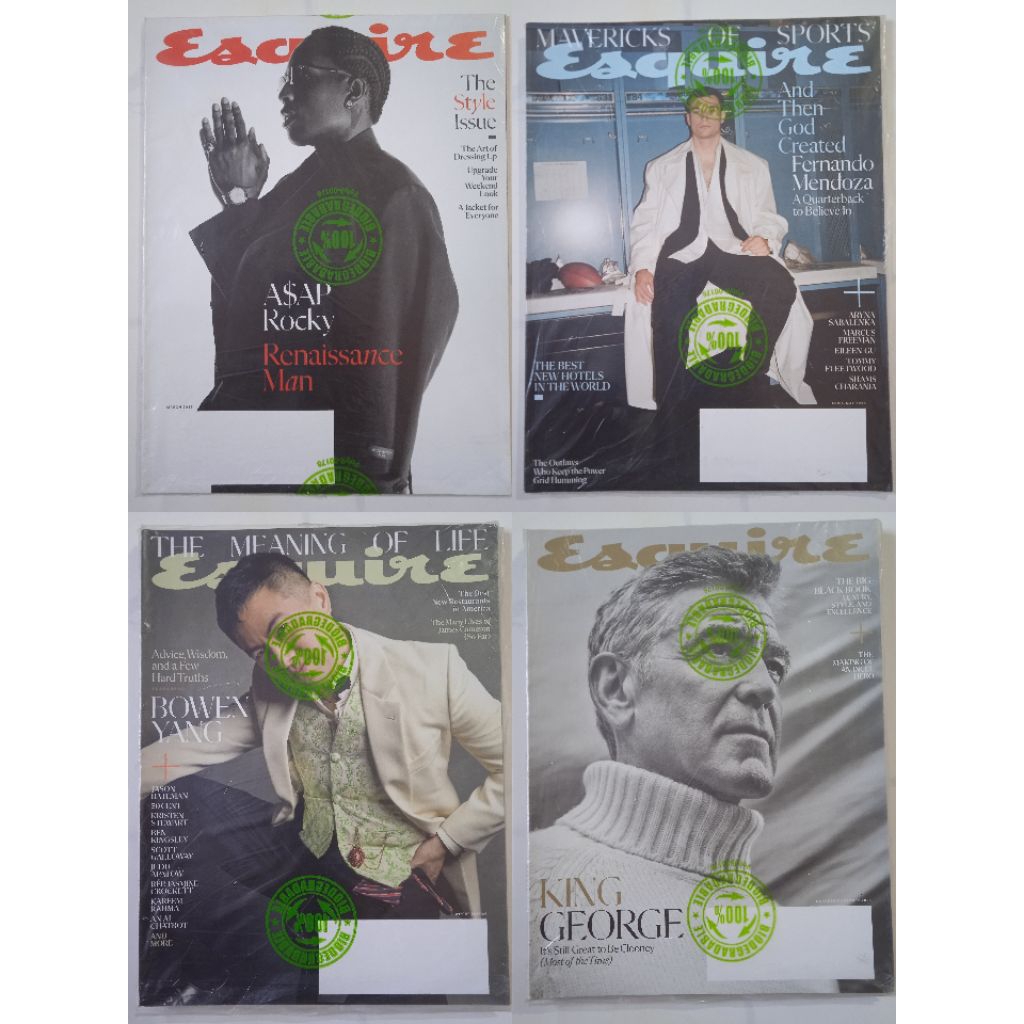 นิตยสารนําเข้า Esquire