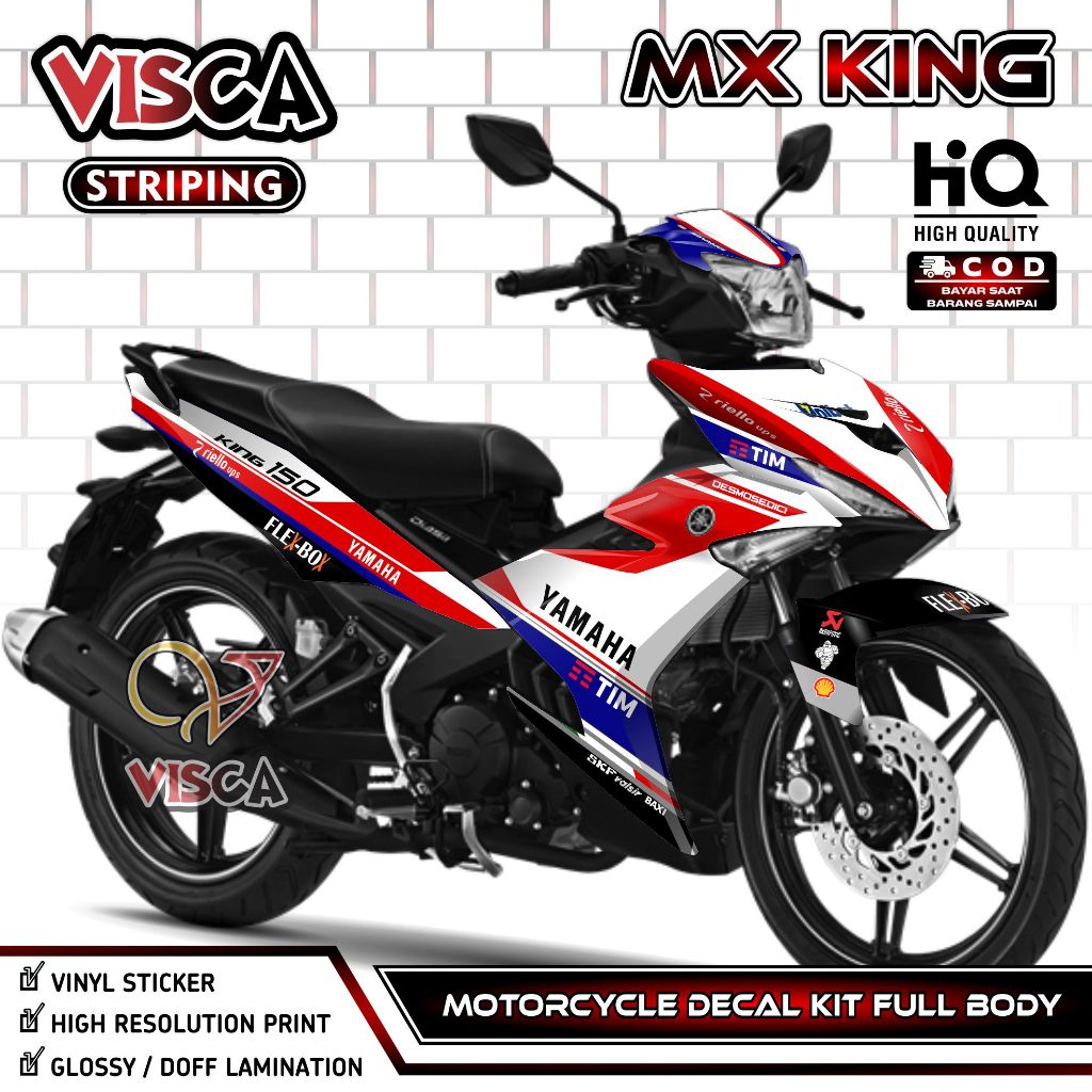 Decal Mx King 150 Full Body - Decal Mx King 150 Full Body - สติ๊กเกอร์ Mx King 150 Full Body Variati
